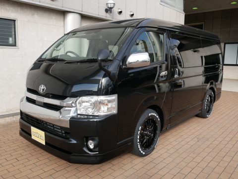 新車ハイエースワゴン　GL　4WD　FD-BOX3　黒　入庫しました♪+フェアのご案内♪